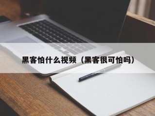 黑客怕什么视频（黑客很可怕吗）