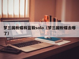 梦三国粉蝶和蓝毅solo（梦三国粉蝶去哪了）