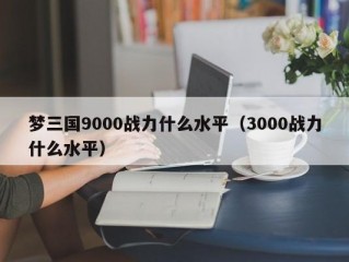 梦三国9000战力什么水平（3000战力什么水平）