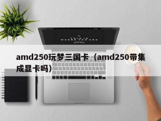 amd250玩梦三国卡（amd250带集成显卡吗）