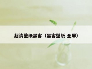 超清壁纸黑客（黑客壁纸 全屏）