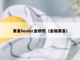 黑客healer金研熙（金隔黑客）