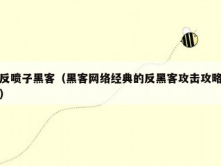 反喷子黑客（黑客网络经典的反黑客攻击攻略）